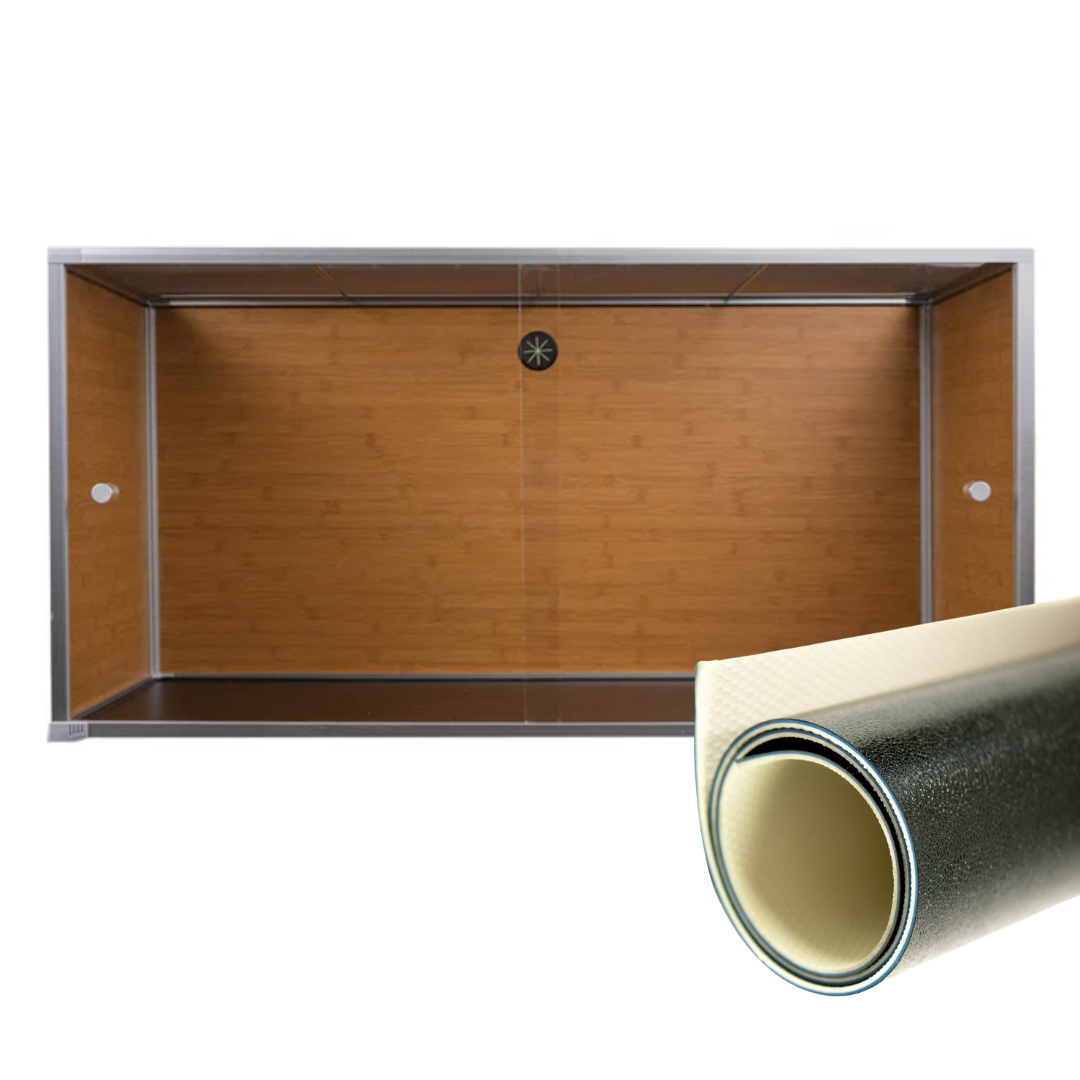 Essentials Bundle: 4'x2'x2' Reptile Enclosure + Zen Mat